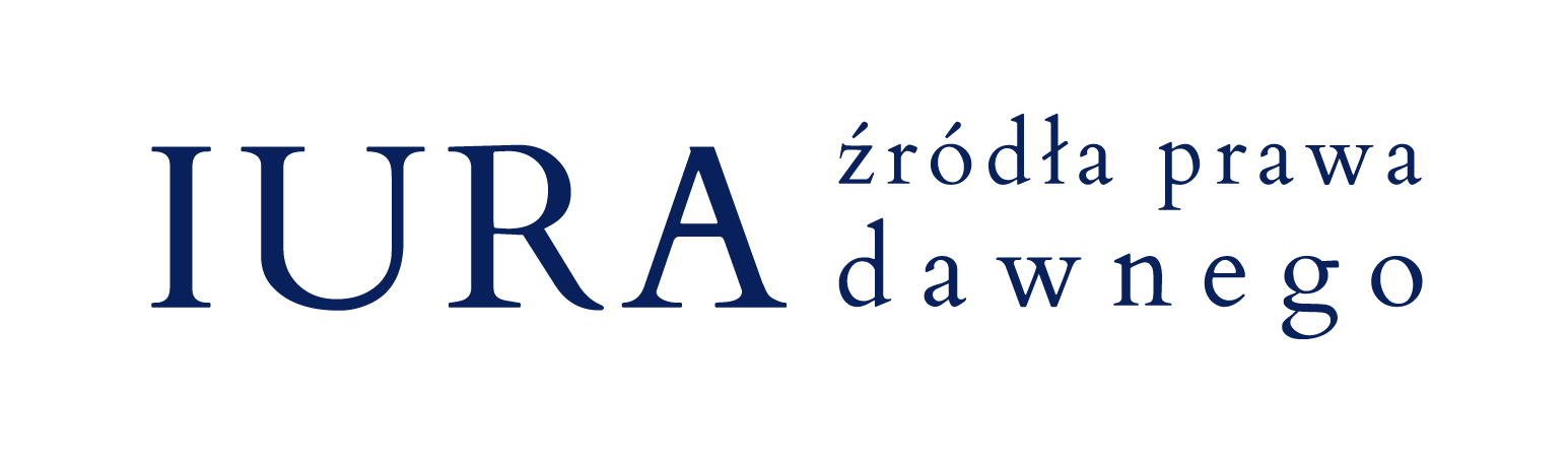 IURA. Źródła prawa dawnego
